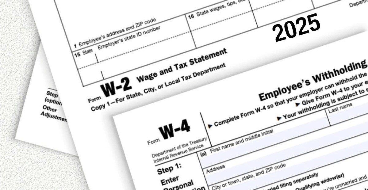 Difference Between W2 and W4 Forms